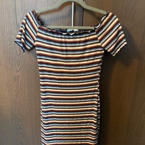 Off the shoulder dress